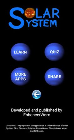 Solar System - Touch & Learn - Screenshot 1