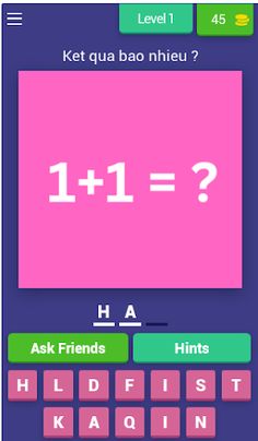 Tính nhẩm level 1 TV - Screenshot 1