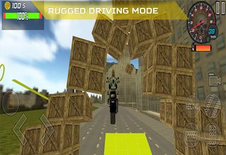 Motorcycle Driving: Dino Rush - Screenshot 2