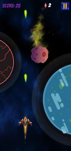 Dangerous Space - Galaxy Shoot - Screenshot 2