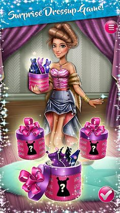 Dress up Game: Tris Runway - Screenshot 2