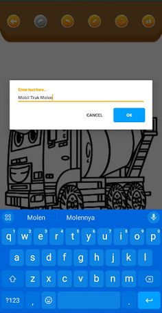 The cartoon car coloring book - Screenshot 4