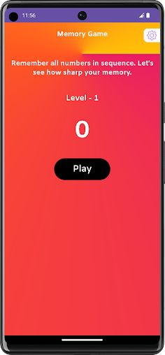 Memory Game - Brain Training - Screenshot 1