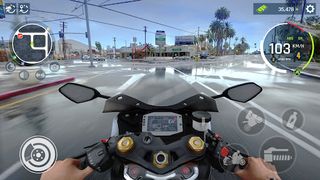 Real Moto Driving Racing World - Screenshot 2