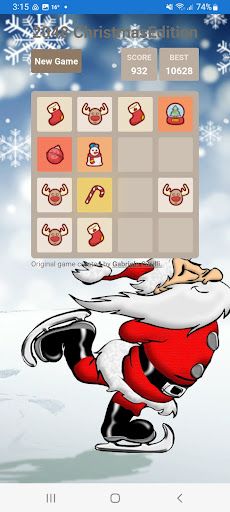 2048 ChristmasEdition - Screenshot 4