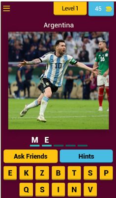Players Quiz - 2022 WC - Screenshot 1