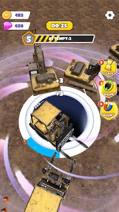 Hole Construction: Build Games - Screenshot 4