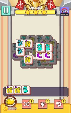 Alphabet Tiles puzzle - Screenshot 2