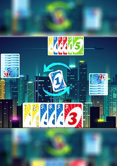 uno cards yellow bleu - Screenshot 3