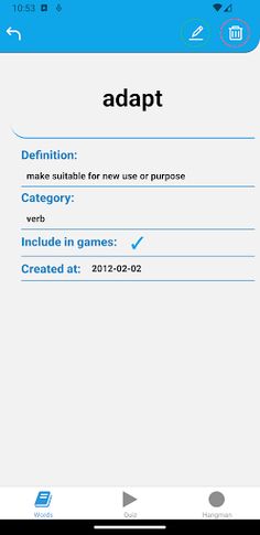 BisLingo: Dictionary Builder - Screenshot 4