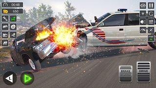 Car Crash 3d Car Racing Games - Screenshot 1