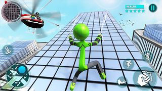 Rope Hero Spider Stickman War - Screenshot 3
