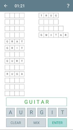 Anagram - Classic Puzzle Game - Screenshot 1