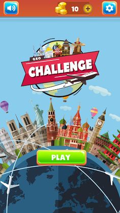 Geo Flags Quiz Trivia - Screenshot 2