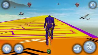 BMX Superhero Cycle Game - Screenshot 1