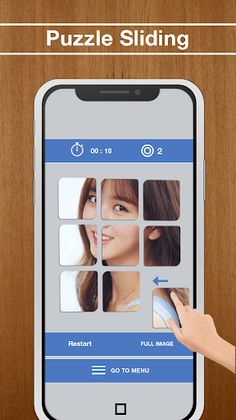 Slide Puzzle Kim So-hyun Game - Screenshot 3