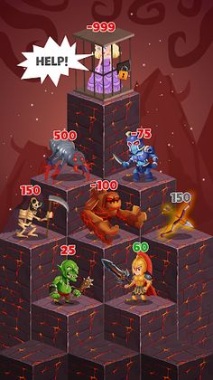 Hero Stack Tower Wars - Screenshot 4