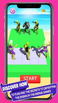 Superhero Merge Monster Fight - Screenshot 4
