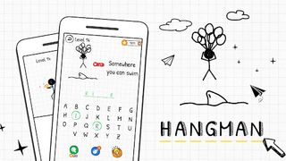 Hangman Words:Two Player Games - Screenshot 1