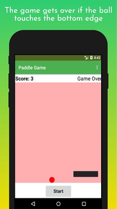 Paddle Game - Screenshot 3
