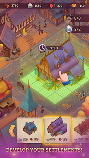 Vampire Legacy. City Builder - Screenshot 1