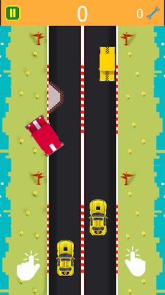 Car Race Challenge 2 lane - Fu - Screenshot 3
