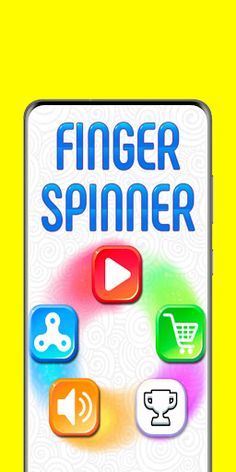Finger Spinner Game - Screenshot 1