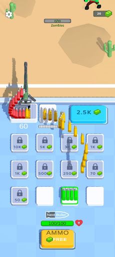 Bullet Sort - A Zombie game - Screenshot 4