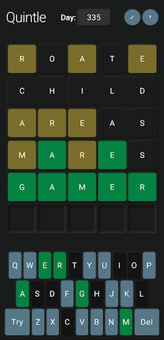 Quintle: Word of the Day - Screenshot 4