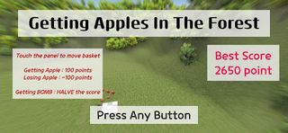 Getting Apples In The Forest - Screenshot 1