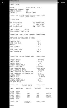 In-Flight Operations - Screenshot 1