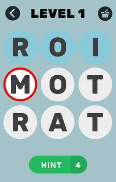 Mots Mêlés - Gratuit - Screenshot 1