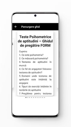 Teste psihologice - Ghid teore - Screenshot 3