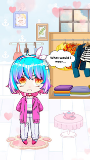 Chibi Doll Dress Up: DIY Game - Screenshot 1