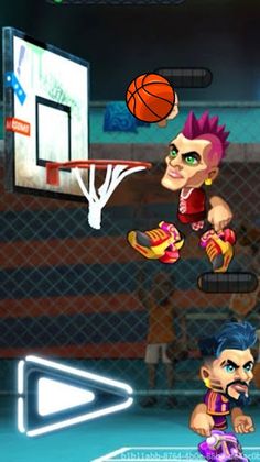 Slam Dunk Hoop Basketball Race - Screenshot 2