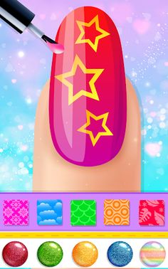 Nail Salon Game Girls Nail art - Screenshot 1