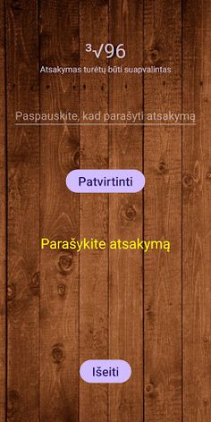 Matematikos Žaidimas - Screenshot 2