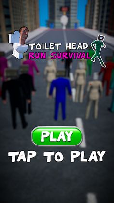 Toilet Head Run Survival - Screenshot 1