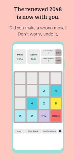 2048 Challenge Game - Screenshot 2