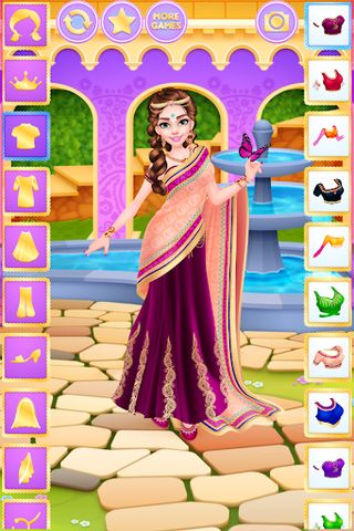 Indian Princess Dress Up - Screenshot 2