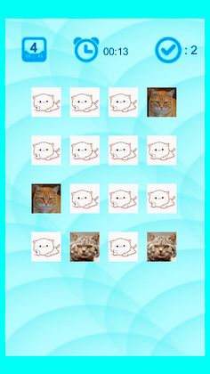 Cats Memory Match - Screenshot 2
