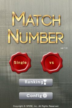 Match Number - Screenshot 1