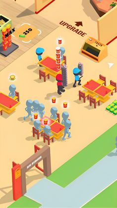 Idle Burger Restaurant Tycoon - Screenshot 3