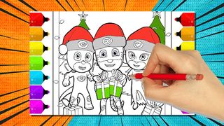 Pj Super heroes coloring mask - Screenshot 2