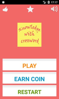Knowledge crossword - Screenshot 1