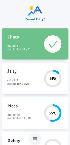 Poznáš Tatry? - kvíz - Screenshot 1