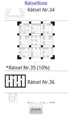 Kreuzwort Ausgabe A - Screenshot 1
