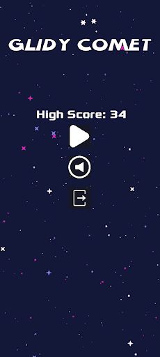 Glidy Comet - Screenshot 1