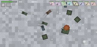 Tanks and rock - Screenshot 1