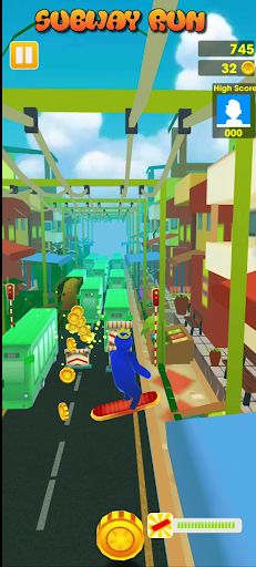 Subway train Runner - Screenshot 4